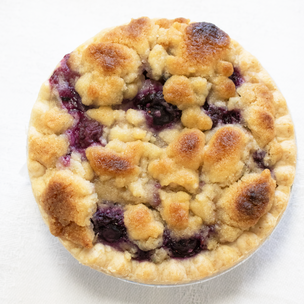 Barrier Island Blueberry Pie Tarts – 6pk with a golden crust
