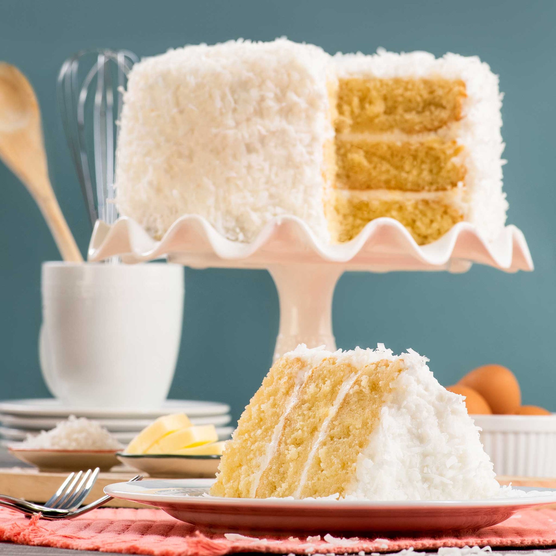 Cumberland Island Coconut Cake
